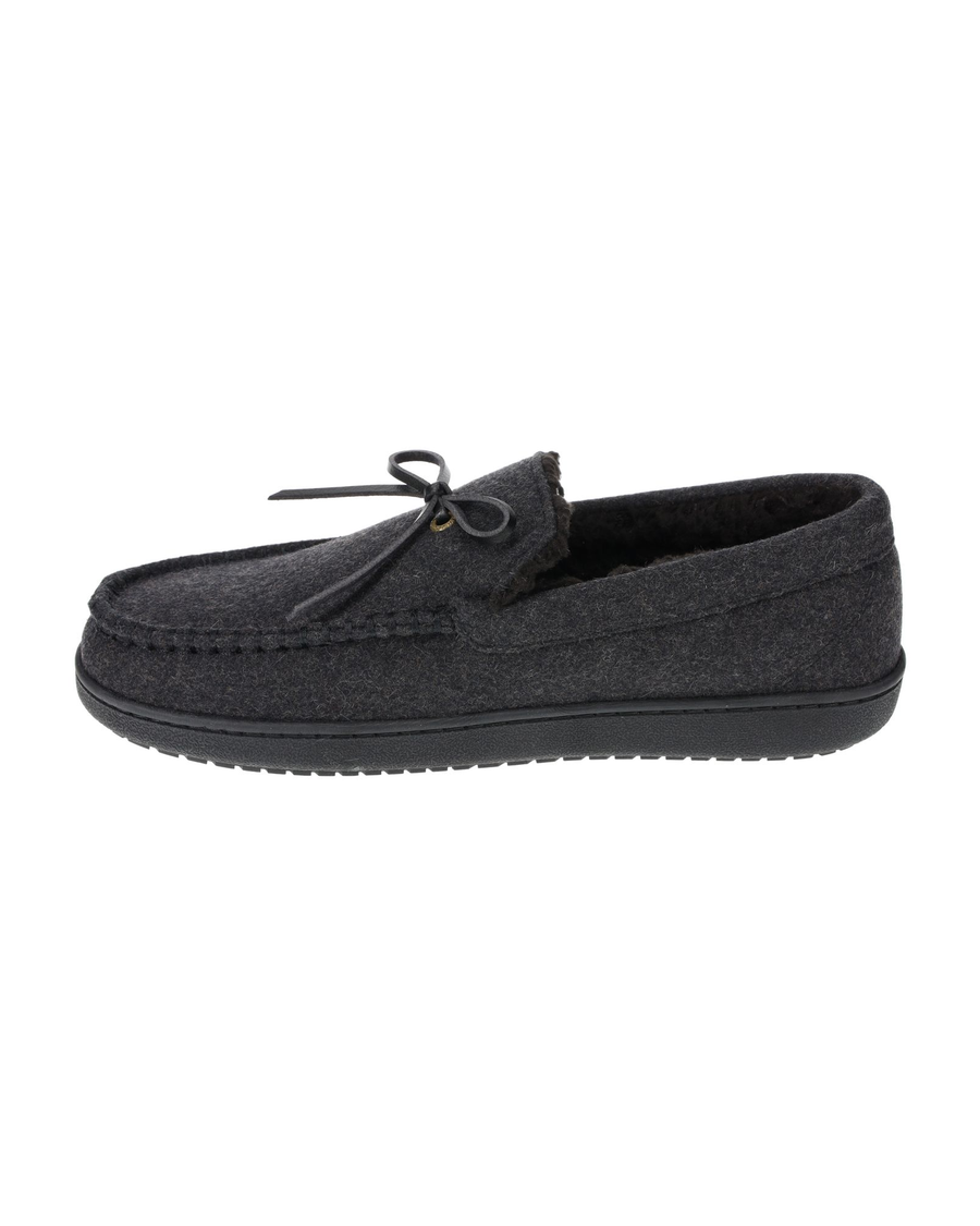 (image for) Practical Microsuede Boater Moccasin Slippers